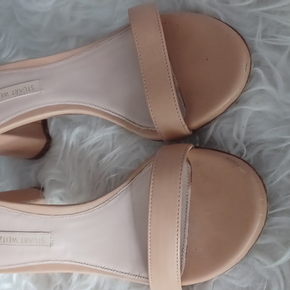 Stuart Weitzman block sandals - Picture 3 of 16
